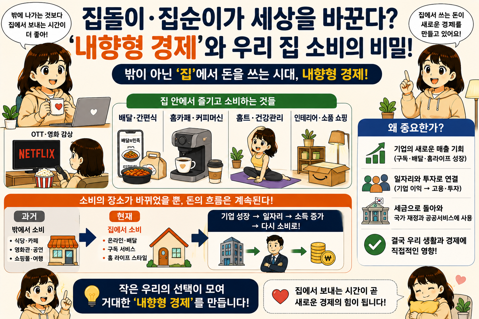 MBTI로 보는 내향형 경제