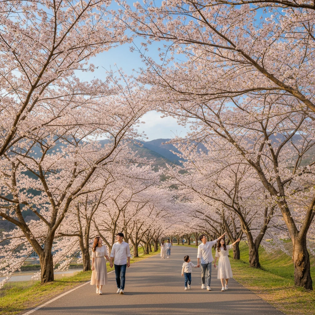 2026년 충청도 증평 벚꽃 개화 예..