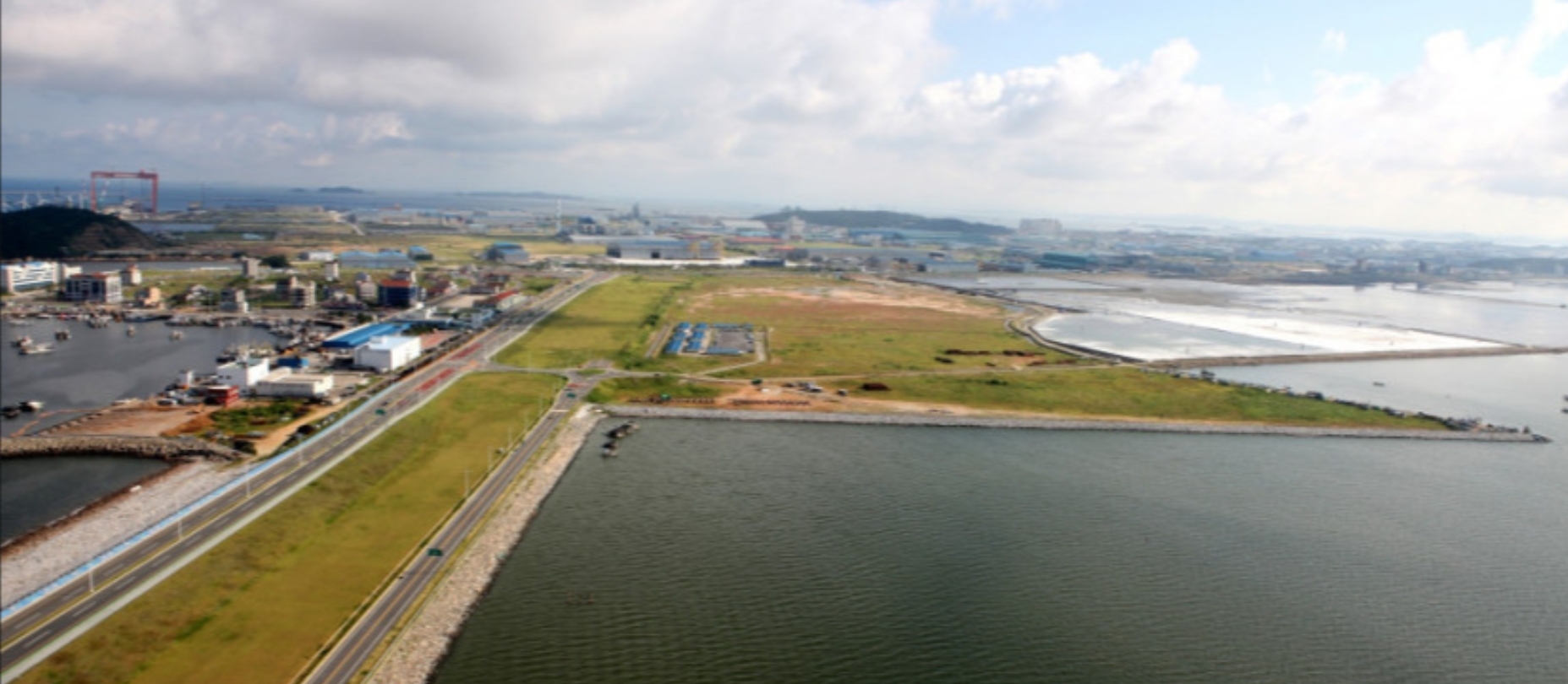 군산 새만금공단 사진