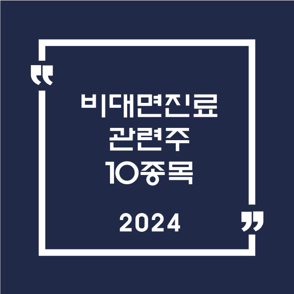 비대면 관련주 10종목