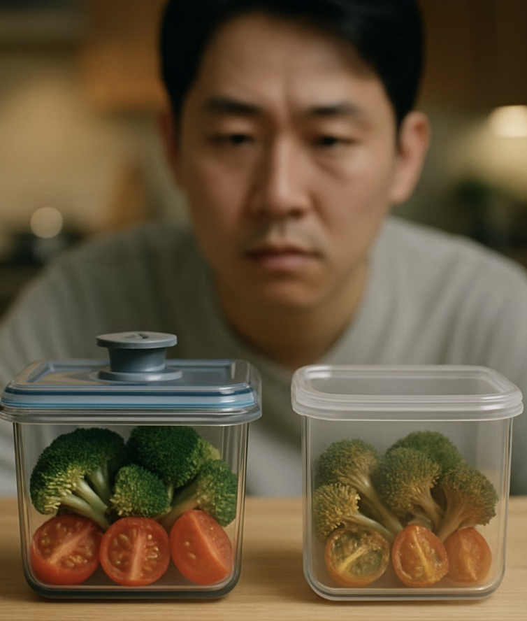 음식물이 상하는 진짜 범인, '공기'