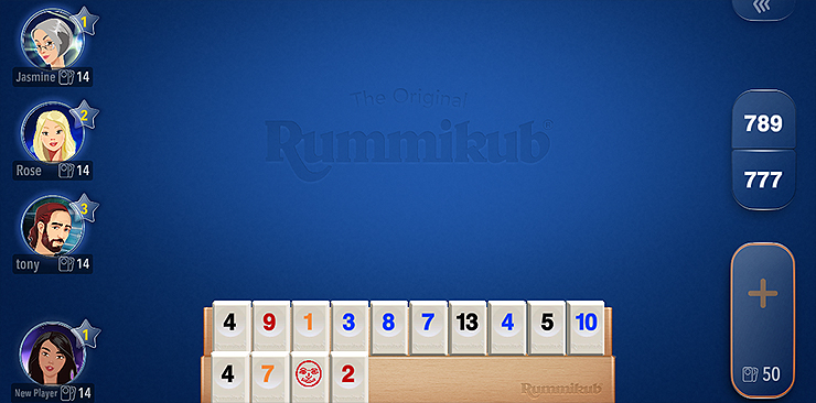 루미큐브-플레이-장면