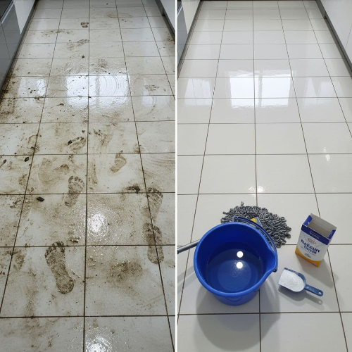 주방 바닥 청소, 미끄러움 방지하고 깨끗하게 유지하는 법