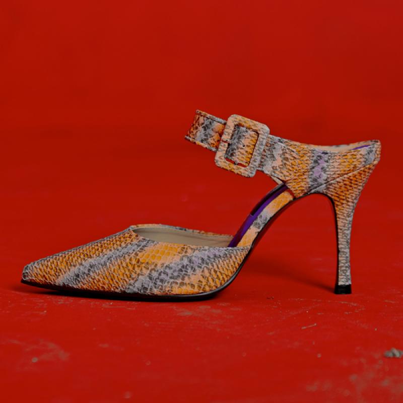 엘노어 elnore Audrey Hepburn-orange