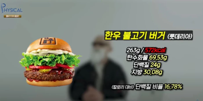 한우 불고기 버거