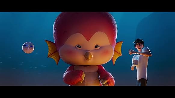 Ultraman Rising 귀여운 아기 괴수와 켄 사토 등장 장면