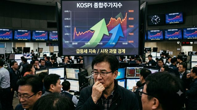코스피 상승세 지속 및 과열 경계