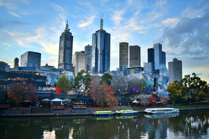 멜버른 여행, 감각적인 분위기