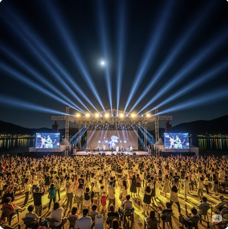 강릉 문화축제 일정표 - 바다 옆에서 즐기는 전통 공연 관련 사진