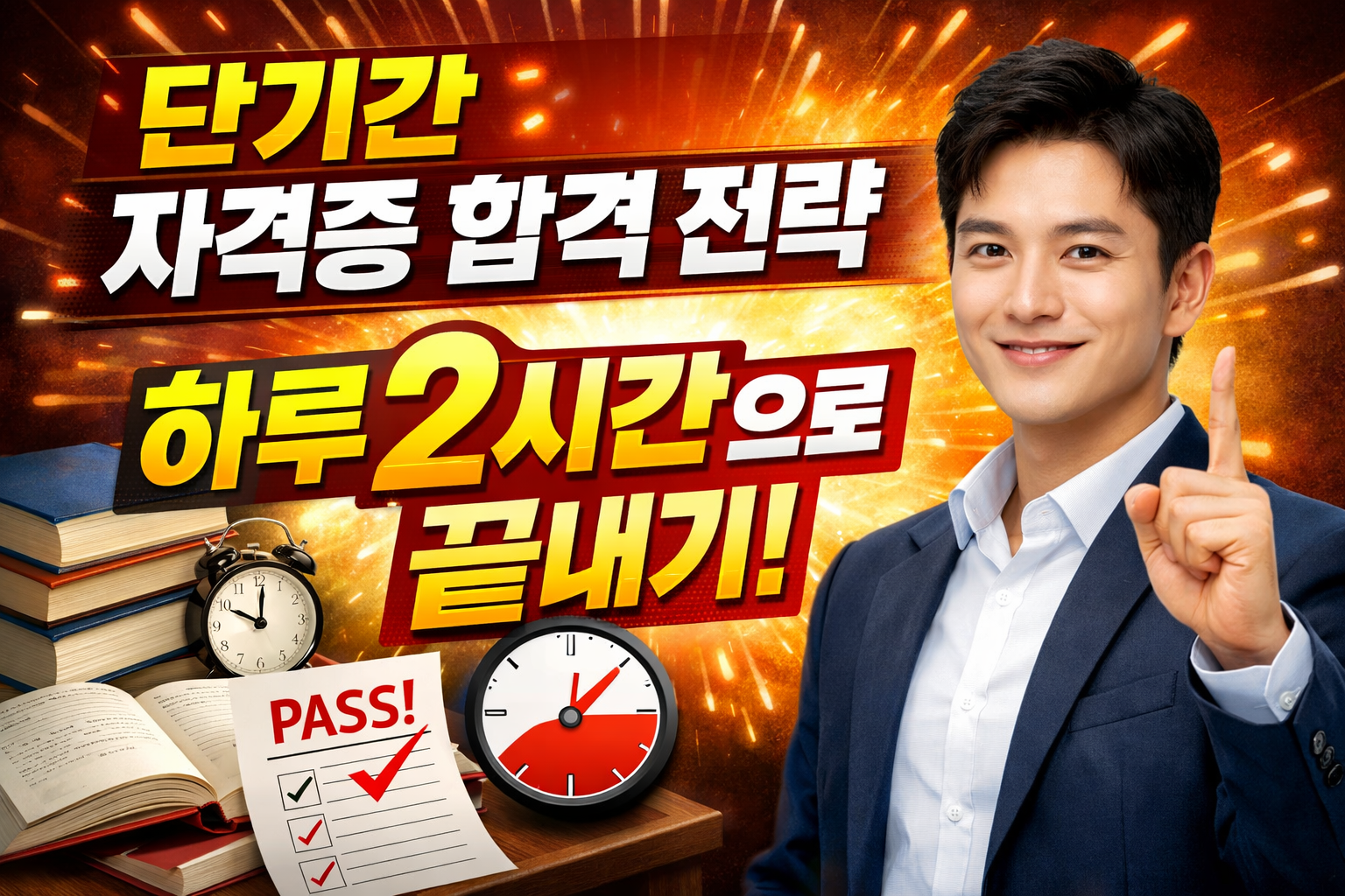 단기간 자격증 합격 전략