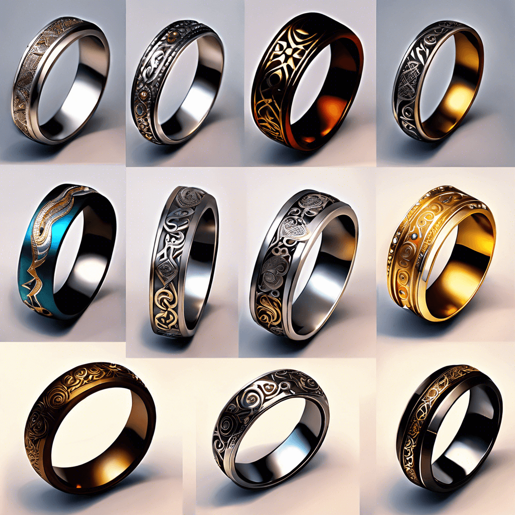 남자용 은반지의 전통적인 의미