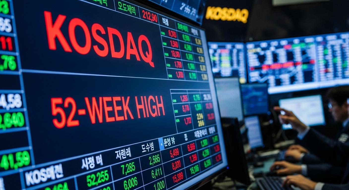 코스닥 52주 최고가