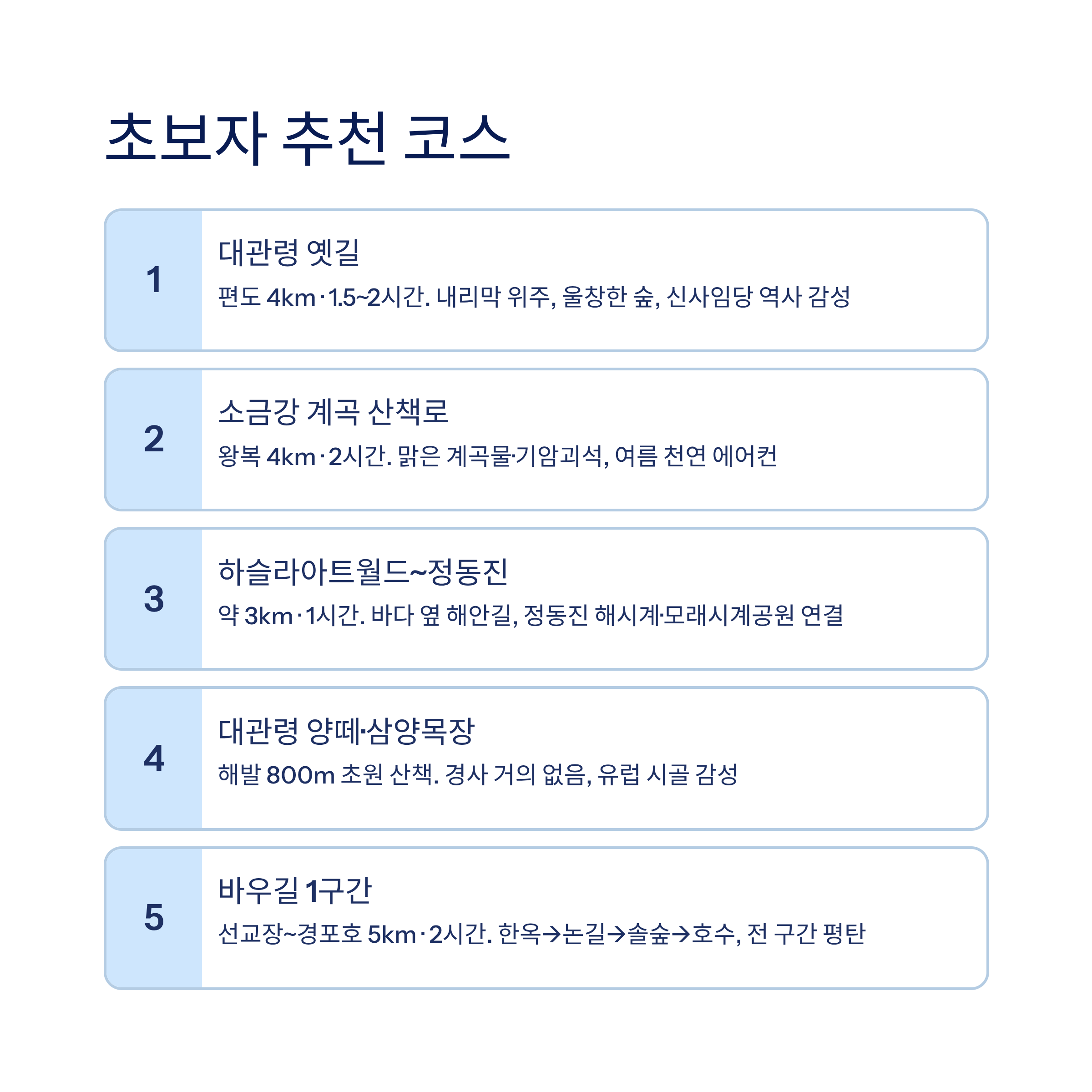 강릉 근교 산책 달리기 트레킹 코스 추천 ❘ 바다와 소나무 숲 사이를 걷는 법