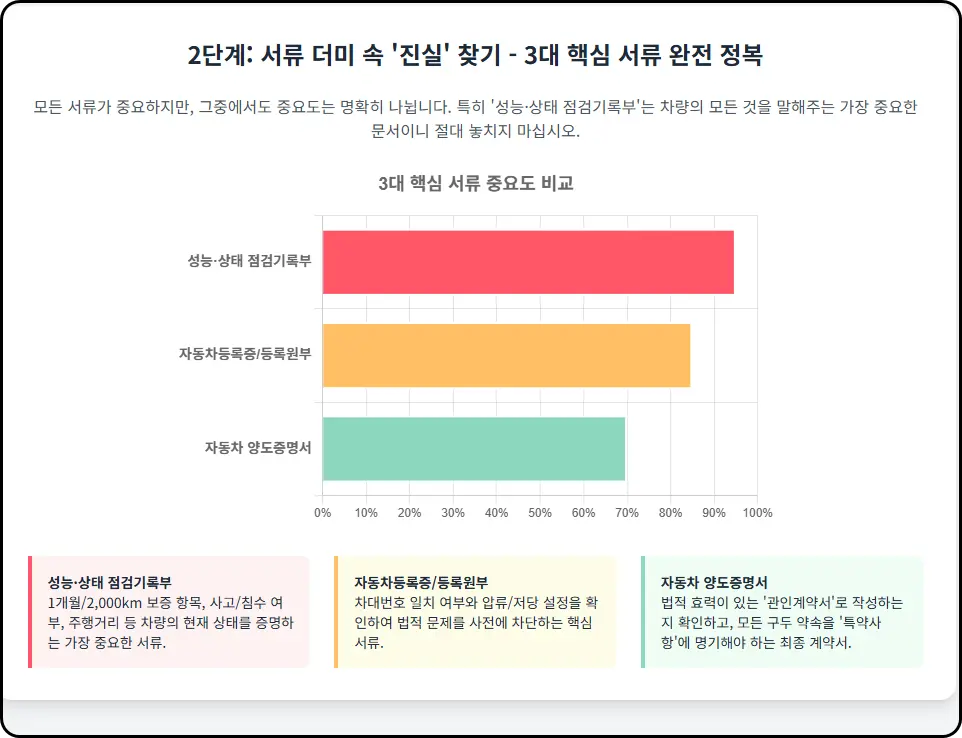 차량의 '족보'와 '신용'을 확인하라