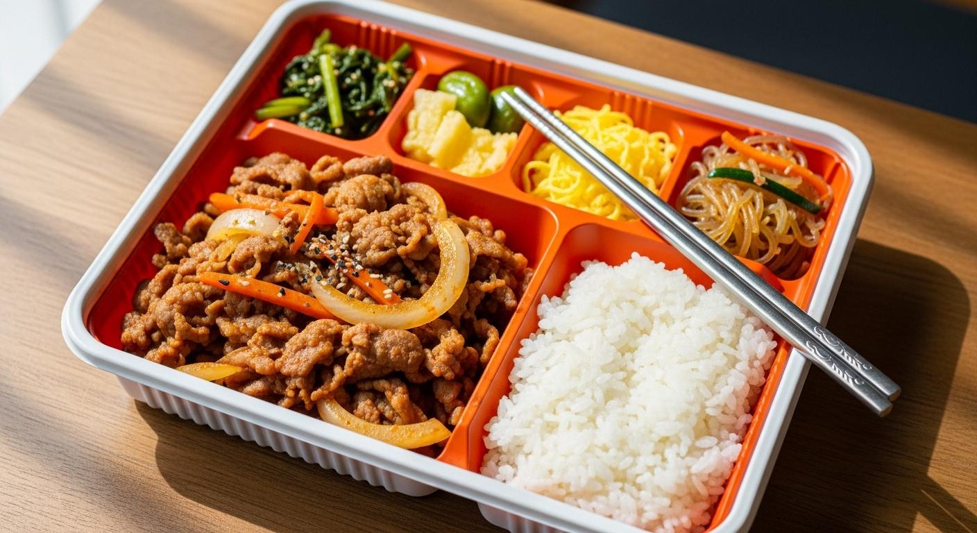 한솥도시락 새치고기고기