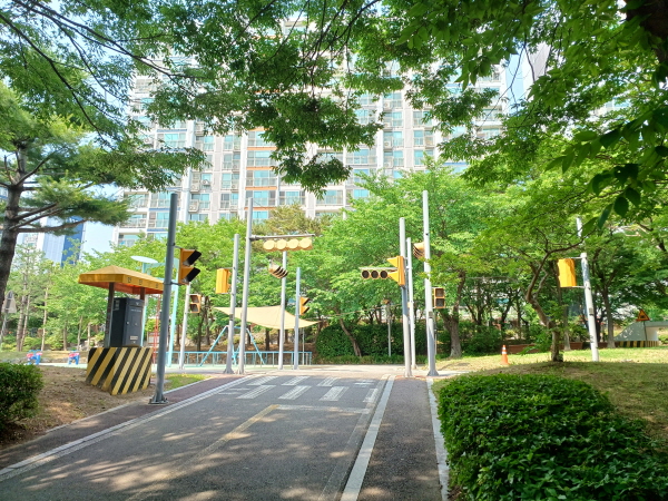 청주 교통공원에서 찍은 사진