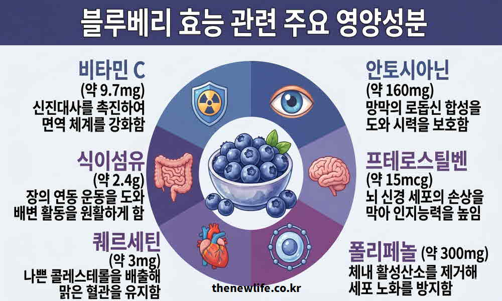 블루베리 효능 영양성분