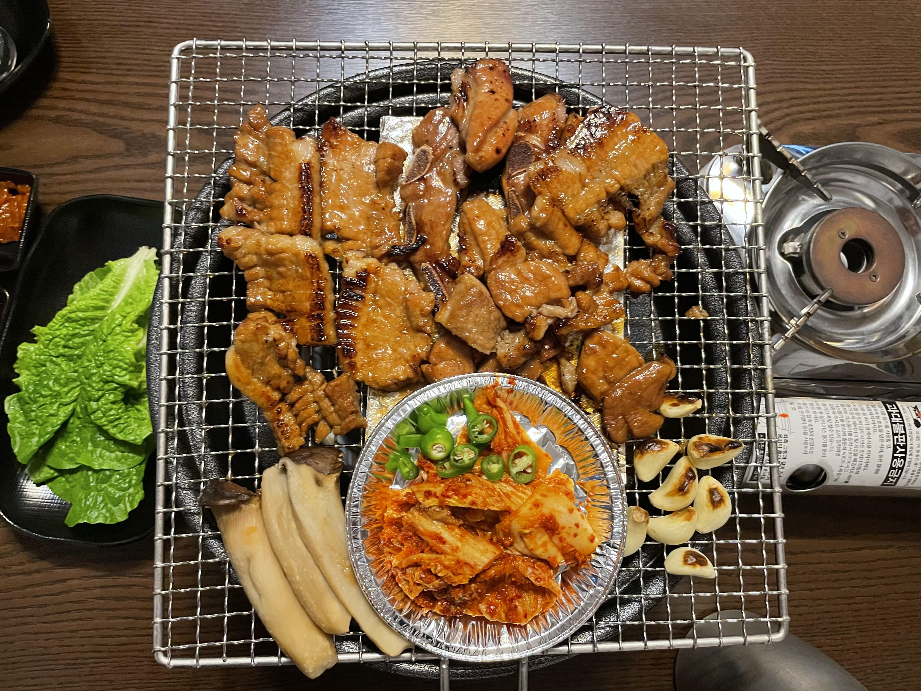 양념 돼지갈비 한판