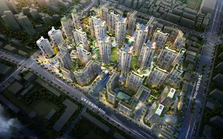 은마아파트-재건축-5778세대아파트-조감도