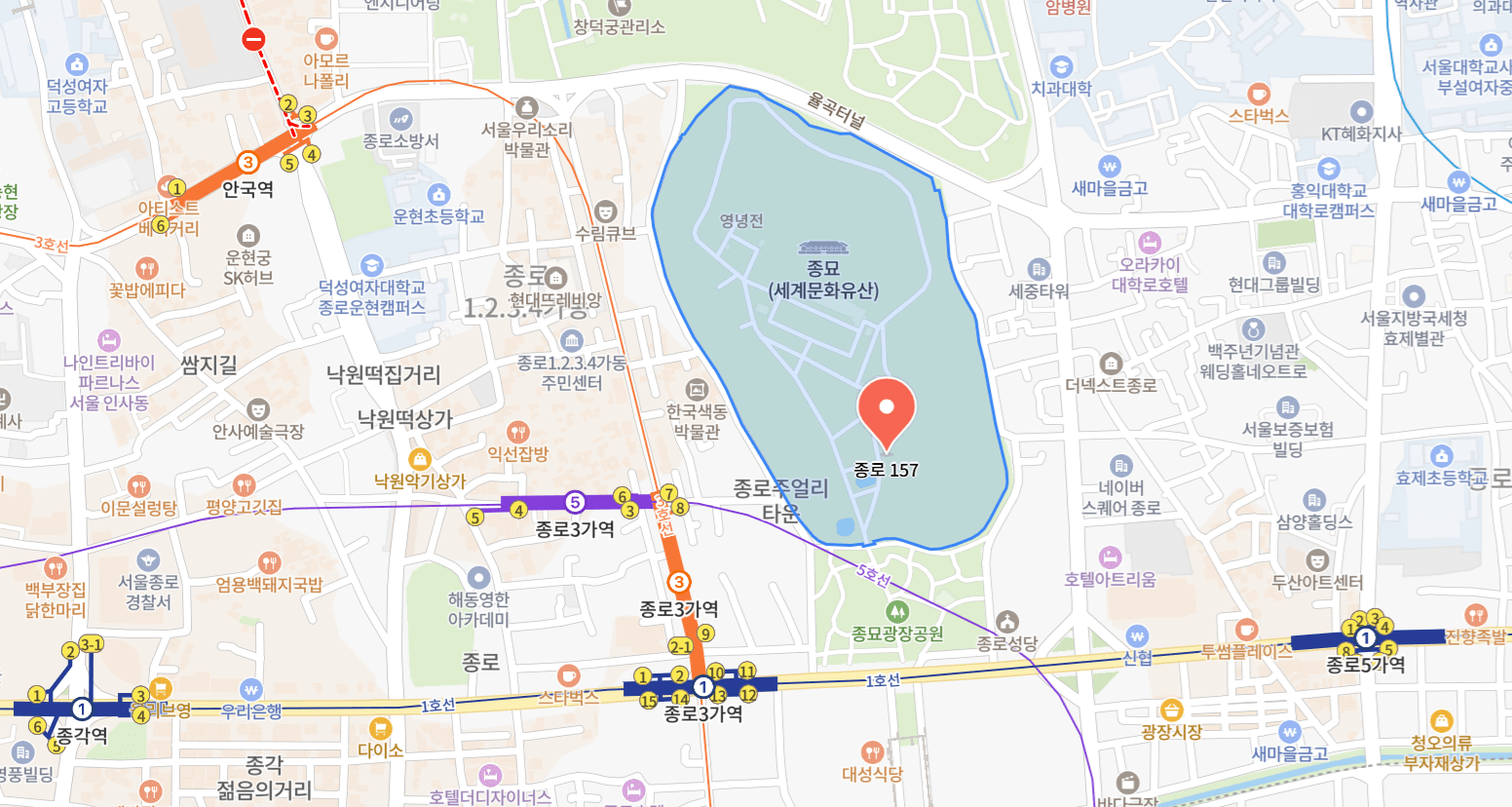 직장인 퇴근 후 힐링, 야간 종묘제례악 예약과 위치 팁