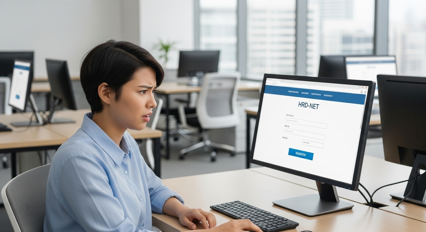 내일배움카드, 카드등록오류, HRD-Net