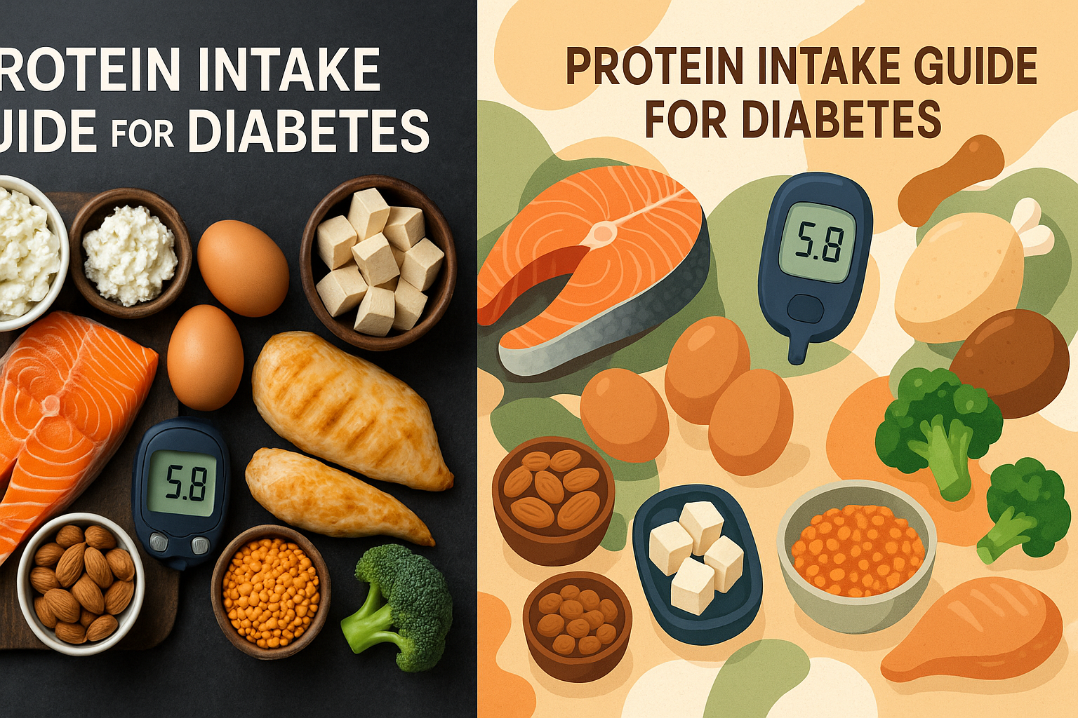 당뇨 환자를 위한 단백질