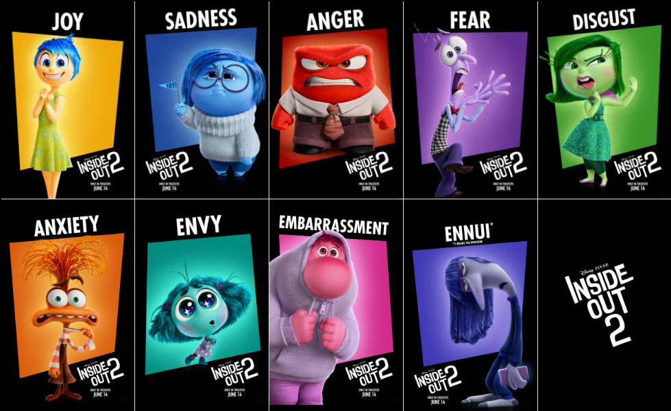 영화 인사이드 아웃2 포스터