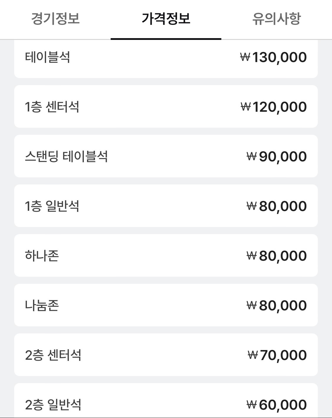 좌석 배치도와 선택 방법