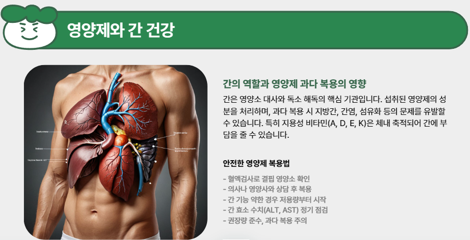 영양제와 간 건강