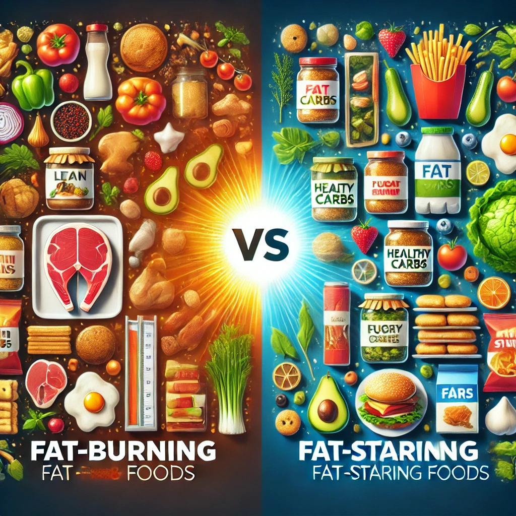 체지방 줄이는 음식 vs 살 찌는 음식 비교