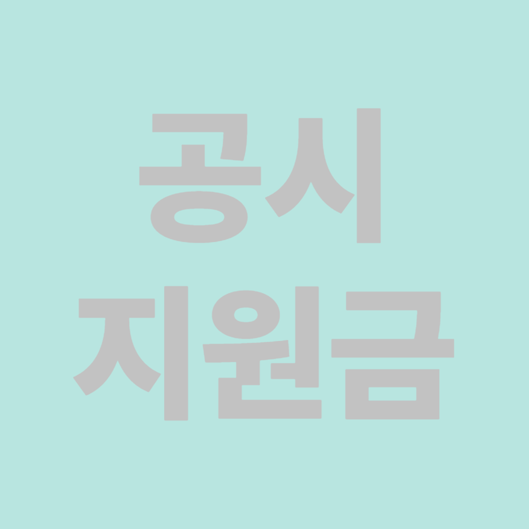 공시지원금