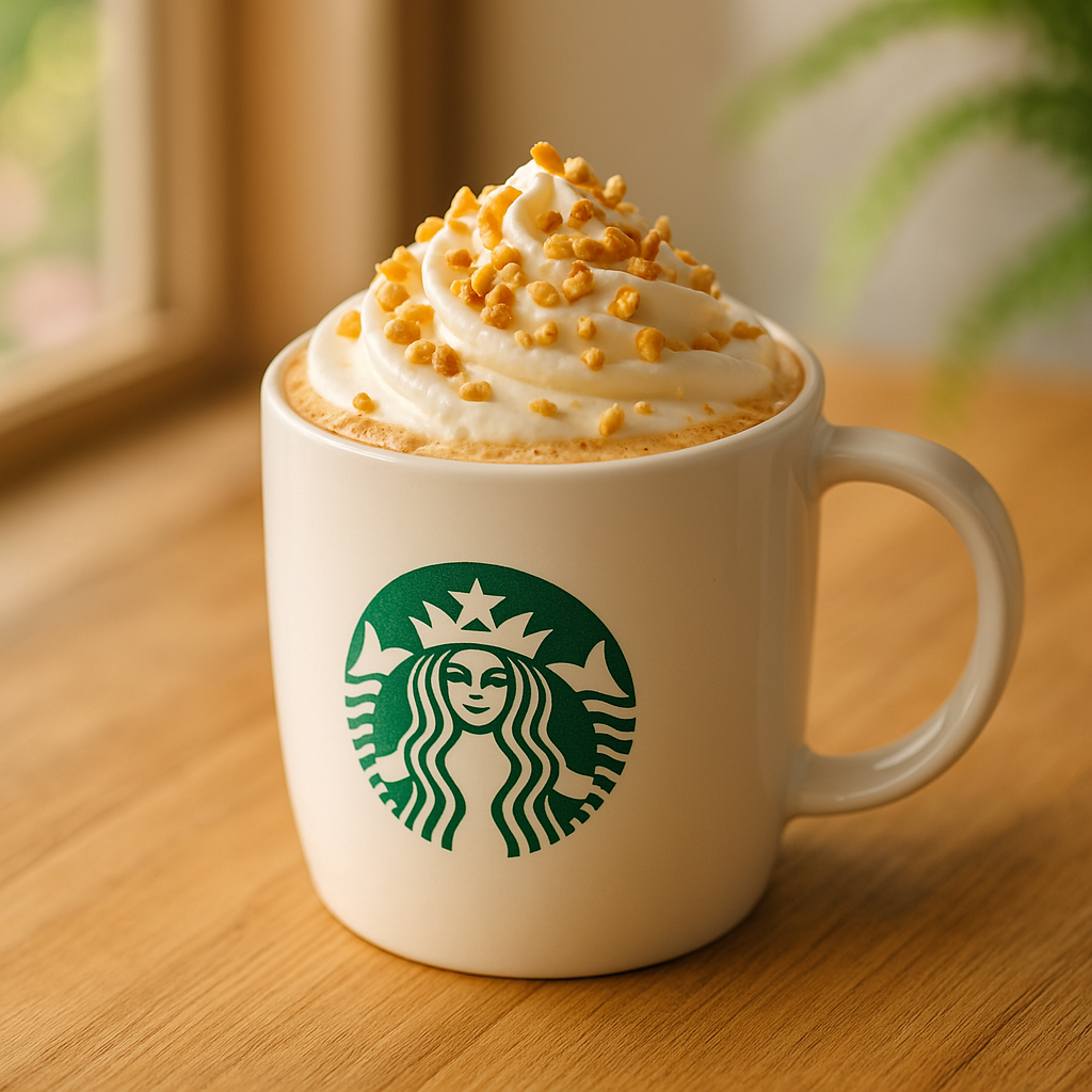 스타벅스 피넛 크림 라떼