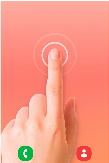 방법 1: 바탕화면 빈 곳 길게 누르기