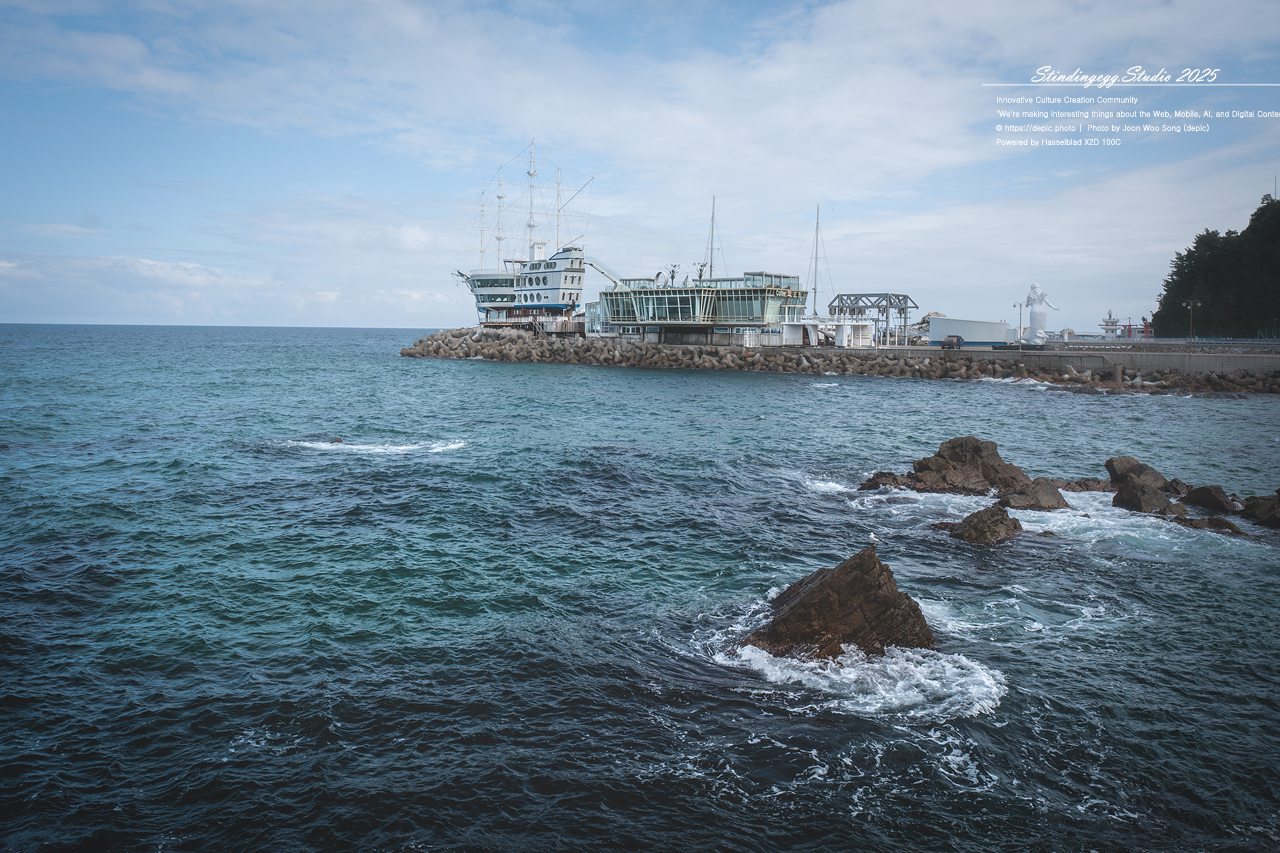 #강릉 #정동진 #바다 #해변 #배