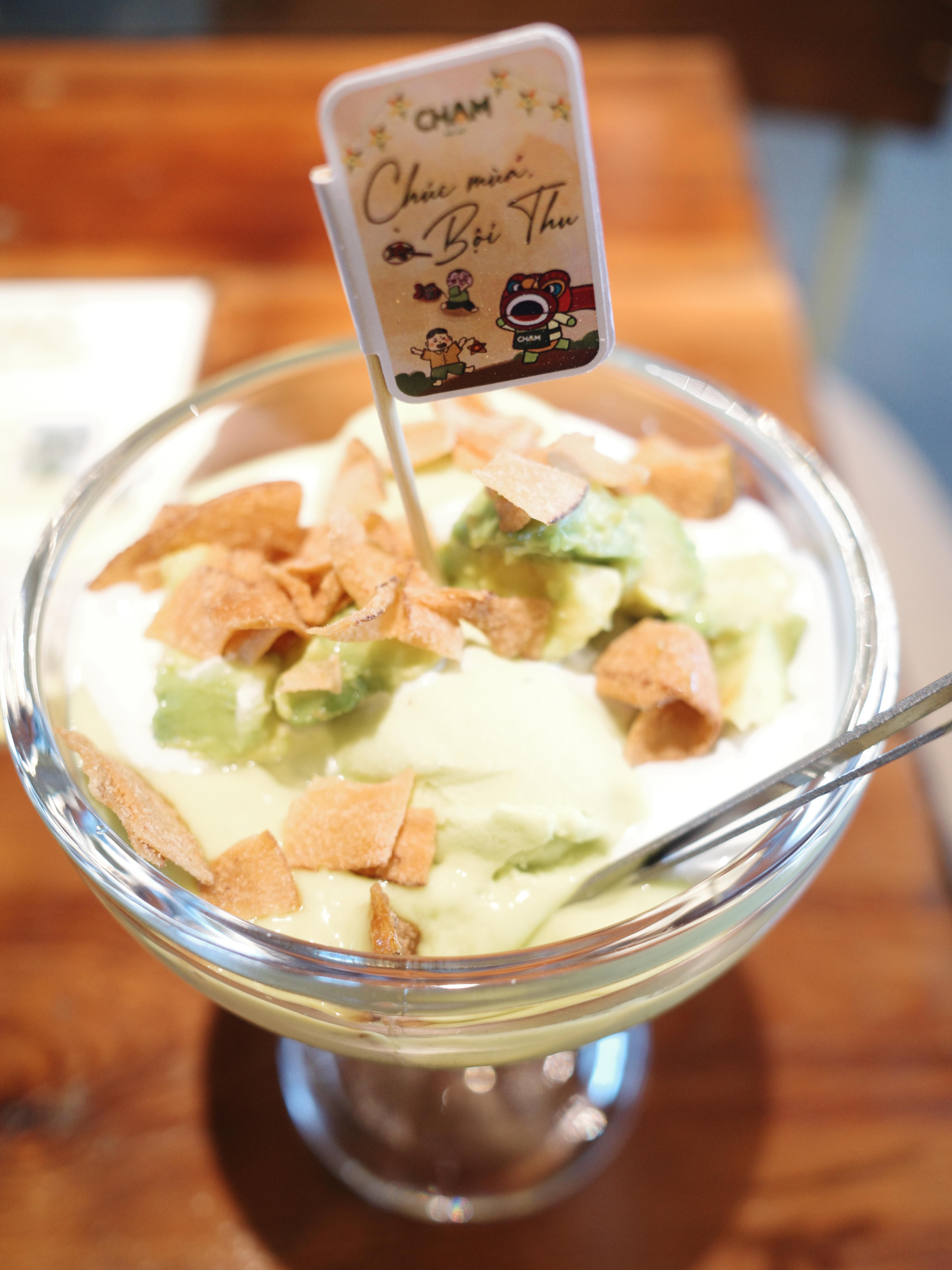 CHẠM Cafe 아보카도 아이스크림 사진