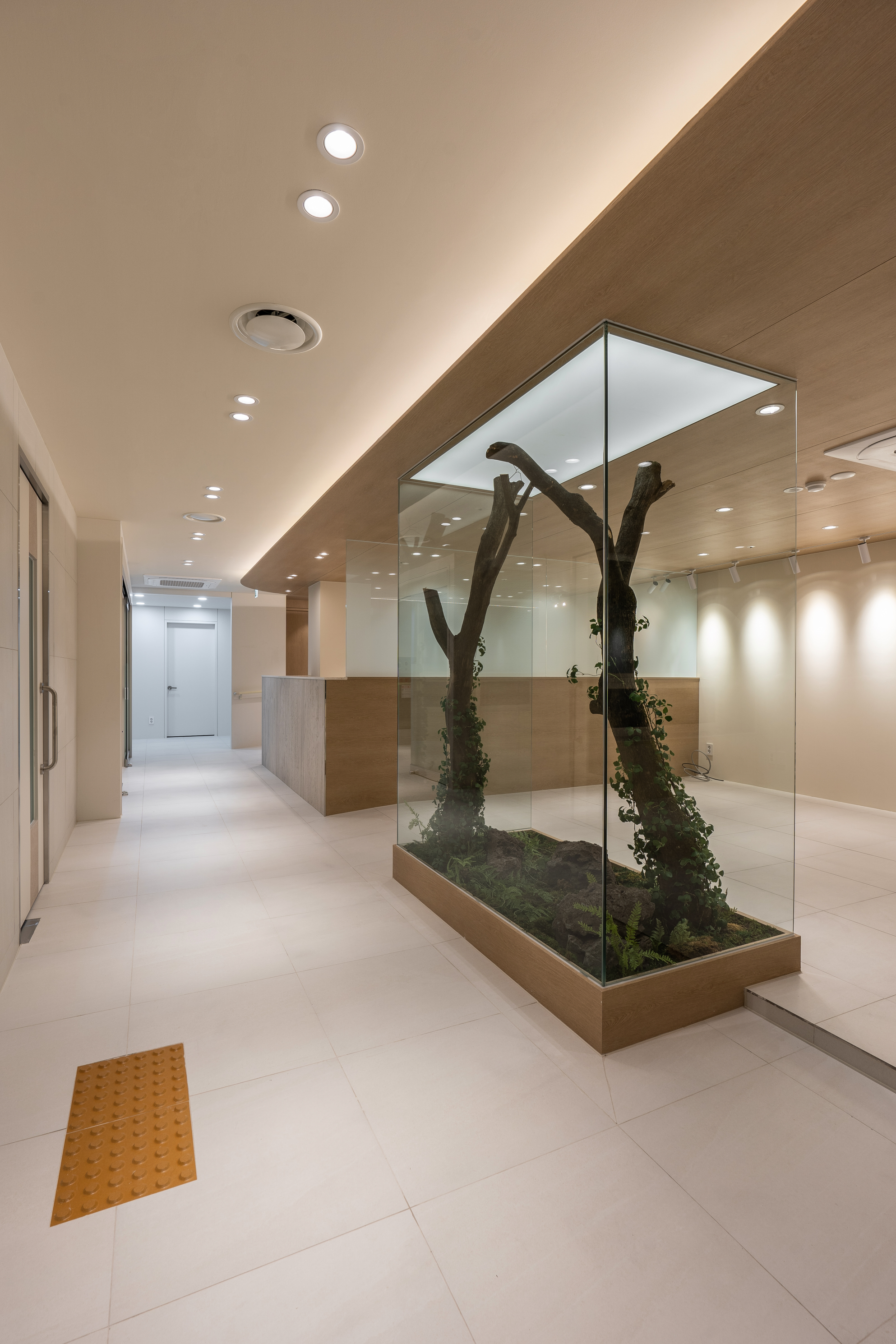 병원 로비 인테리어