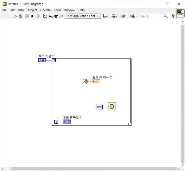 랩뷰예제_랜덤주사위