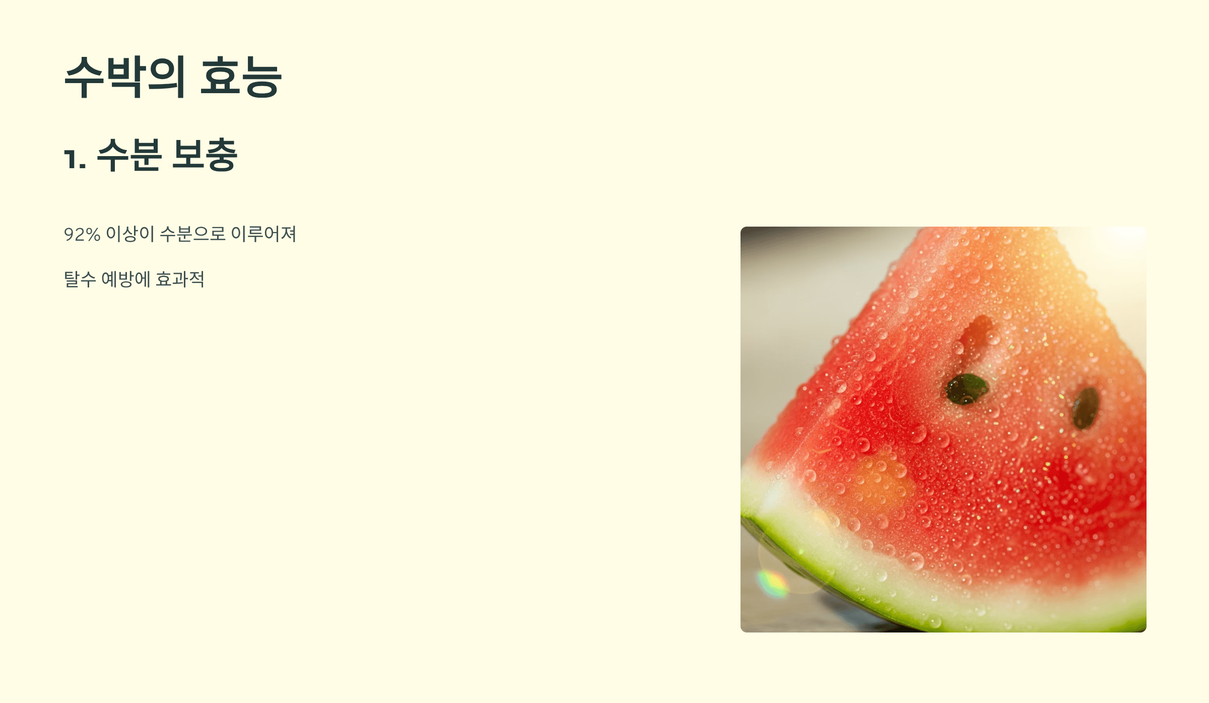 수박 사진입니다.