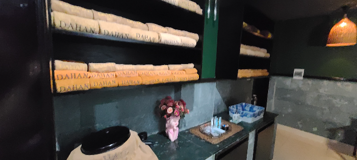 베트남 베트남 여행 다낭 마사지 다한스파 대기실 다한스파예약 아로마 오일 깔끔한 마사지실