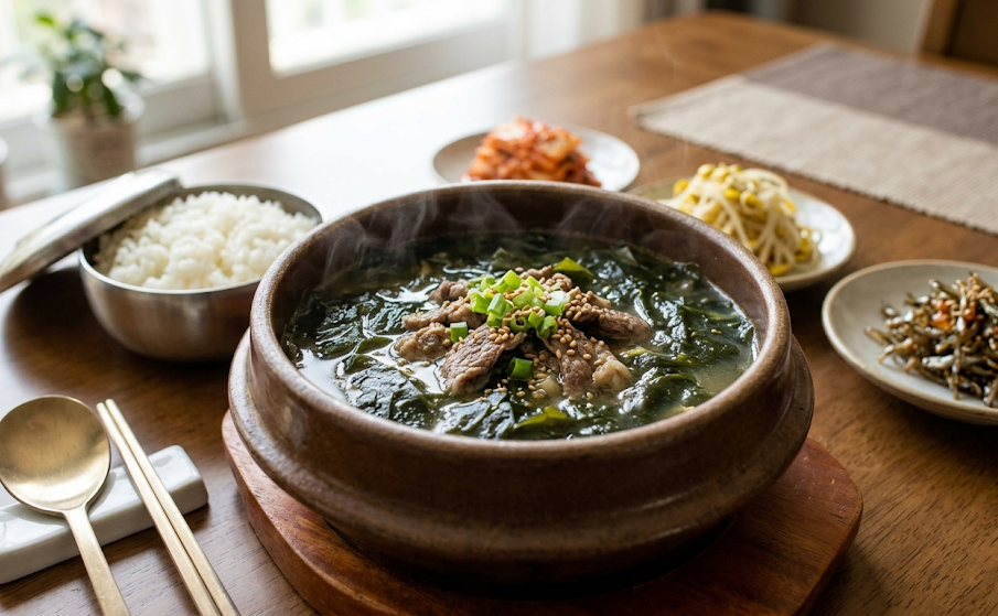 소고기 미역국 레시피