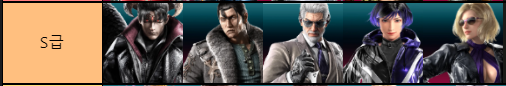 철권8 S급 캐릭터
