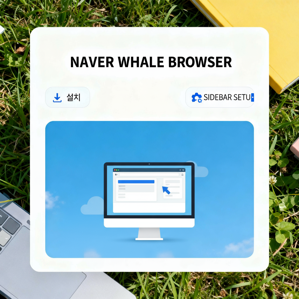 네이버 웨일 브라우저 설치부터 사이드바 설정까지 완벽 가이드