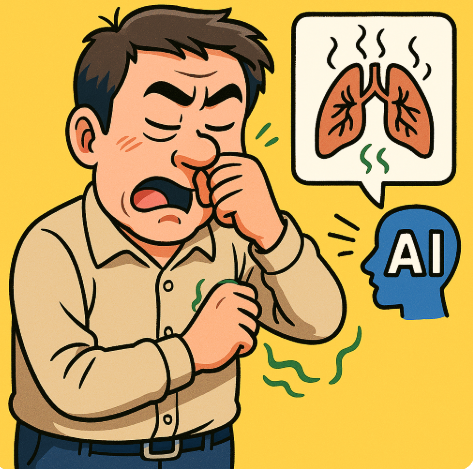 냄새로 진단하는 AI 도구