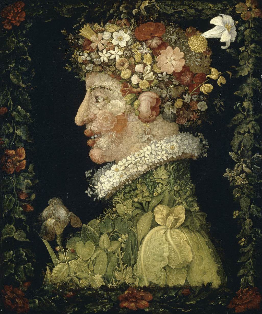 주세페 아르침볼도, <봄>, 캔버스에 유화, 76X63.5cm, 1563년, 루브르 박물관