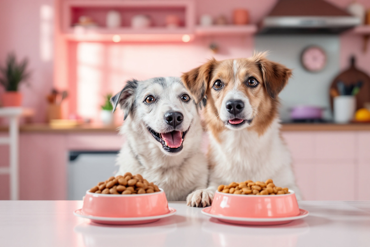 강아지 사료 바꾸기
