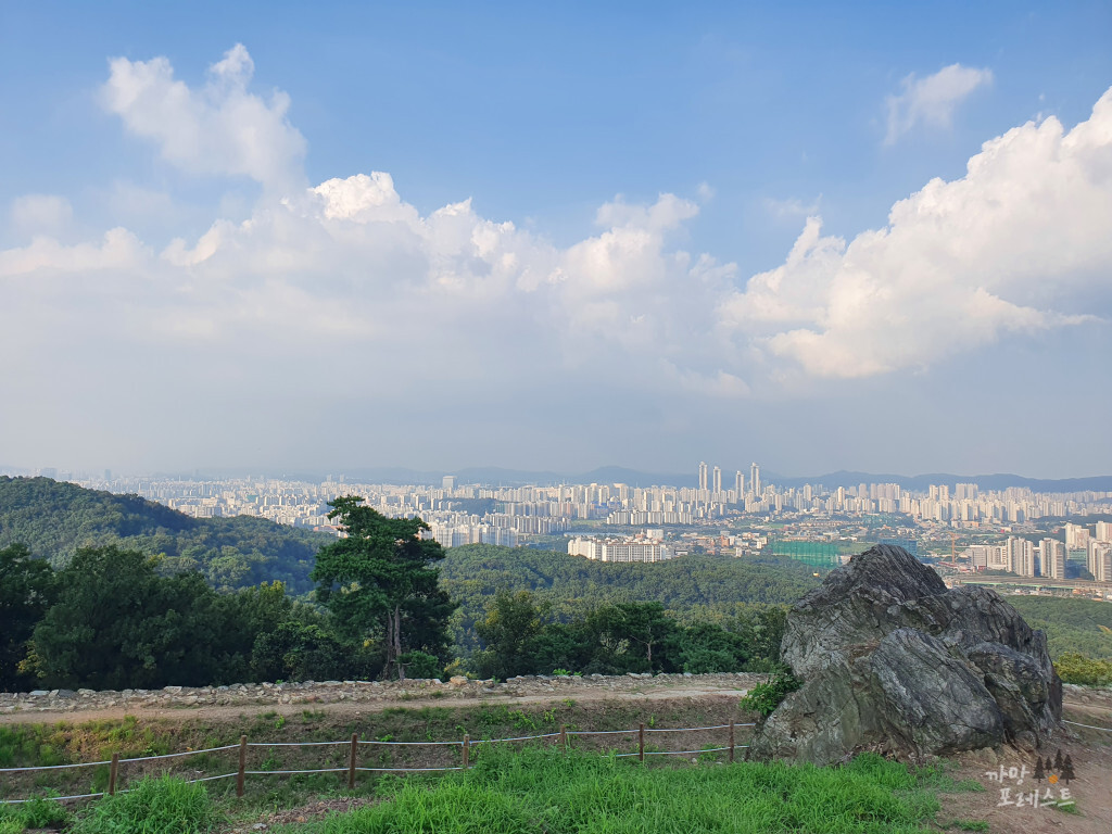 독산성 정상 View