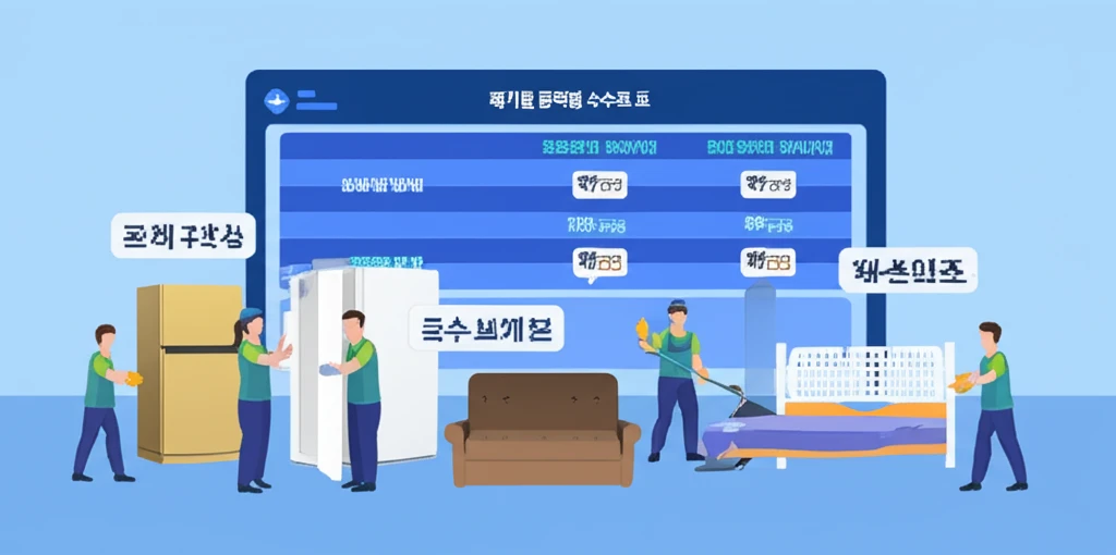 강서구 침대, 가전제품 버리기? 스마..