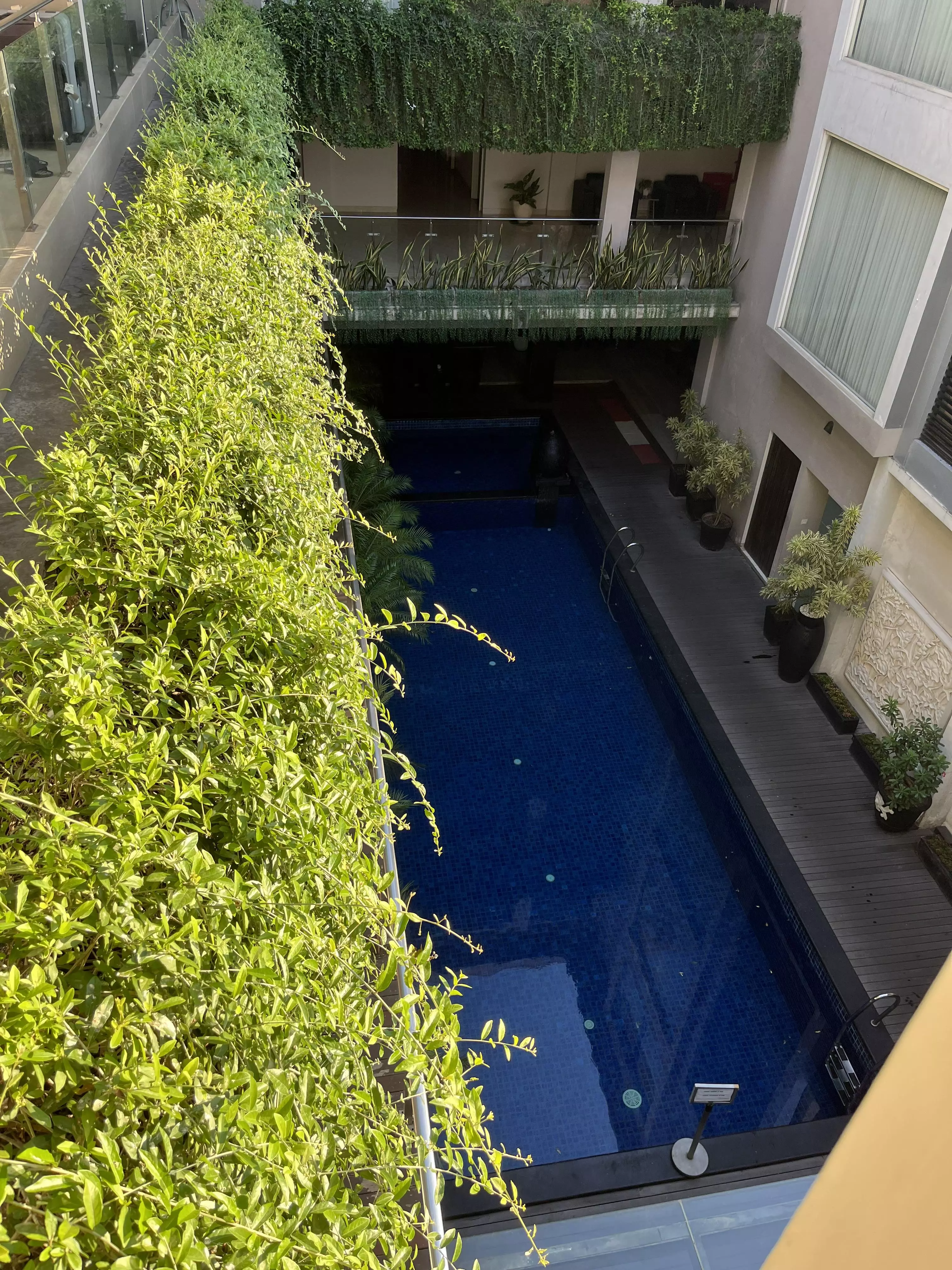 발리 오하나 호텔 수영장