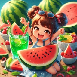 delicious watermelon