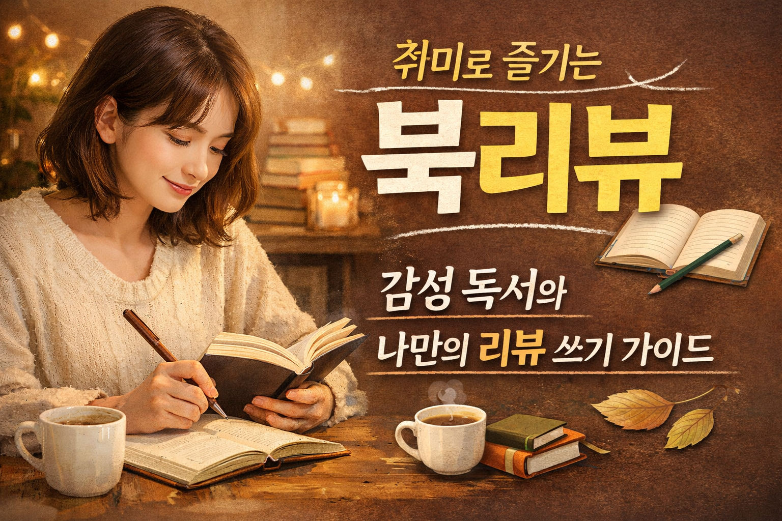 취미로 즐기는 북리뷰